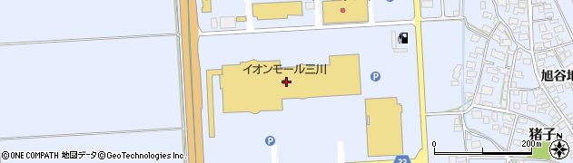 イオン三川店周辺の地図