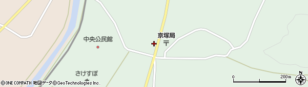 山形県最上郡鮭川村京塚1194周辺の地図