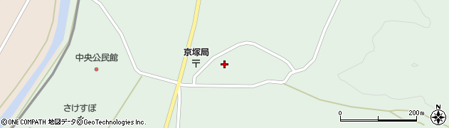 山形県最上郡鮭川村京塚1092周辺の地図