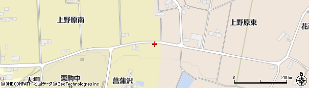 宮城県栗原市栗駒中野上野原南162周辺の地図