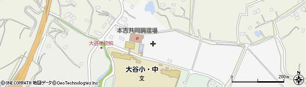 宮城県気仙沼市本吉町窪周辺の地図