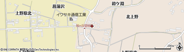 宮城県栗原市栗駒猿飛来北上野10-8周辺の地図