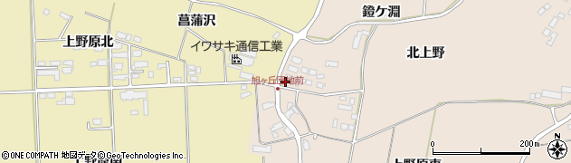 宮城県栗原市栗駒猿飛来北上野10-13周辺の地図