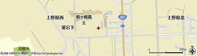 宮城県栗原市栗駒中野愛宕下周辺の地図