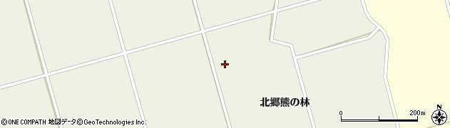 宮城県栗原市鶯沢（北郷照井）周辺の地図