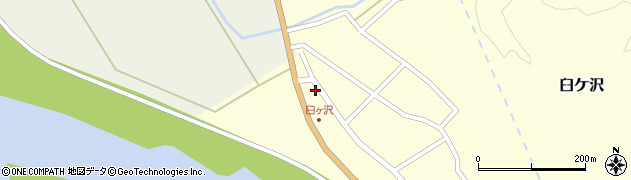 山形県酒田市臼ケ沢（大割）周辺の地図