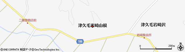 宮城県栗原市金成（津久毛岩崎山根）周辺の地図