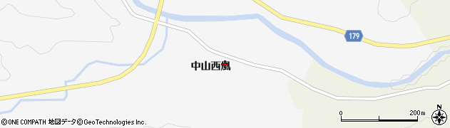 宮城県栗原市栗駒文字（中山）周辺の地図