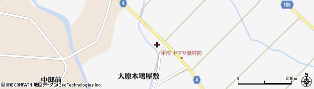宮城県栗原市金成（津久毛平形下沖）周辺の地図