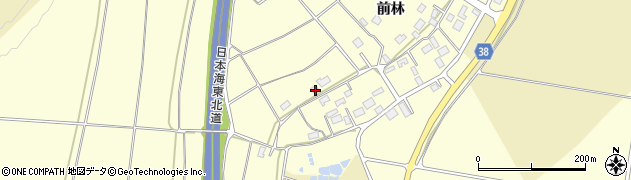 山形県酒田市広岡新田229周辺の地図