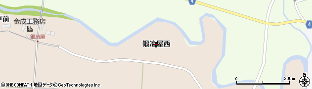 宮城県栗原市栗駒猿飛来（鍛冶屋西）周辺の地図