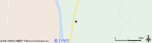 山形県最上郡鮭川村京塚592周辺の地図