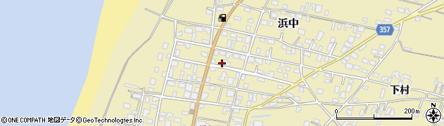 山形県酒田市浜中乙177周辺の地図