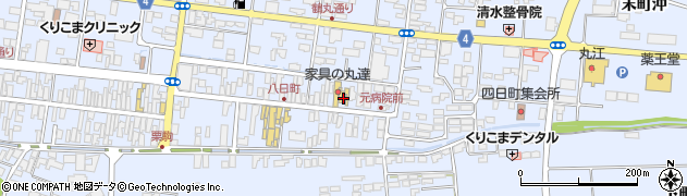 宮城県栗原市栗駒岩ケ崎八日町5周辺の地図