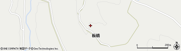 岩手県一関市藤沢町藤沢（板橋）周辺の地図