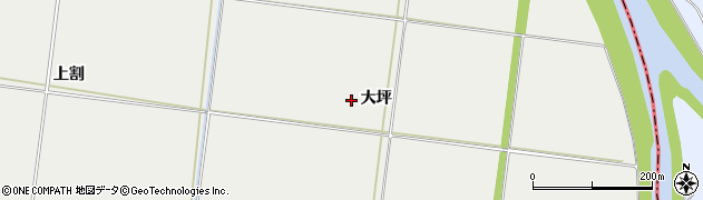 山形県酒田市広野（大坪）周辺の地図