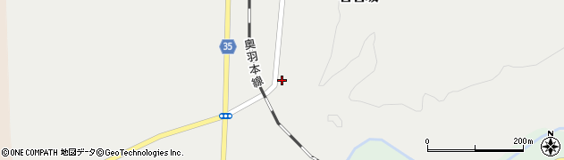 山形県最上郡鮭川村石名坂41-1周辺の地図
