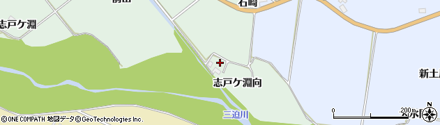 宮城県栗原市栗駒松倉（志戸ケ淵向）周辺の地図