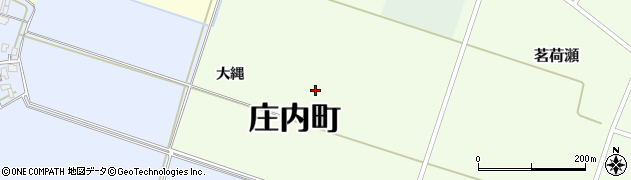 山形県庄内町（東田川郡）茗荷瀬（大縄）周辺の地図