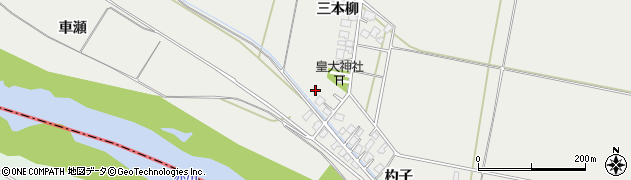 山形県酒田市広野三本柳168周辺の地図
