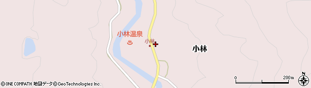 山形県酒田市小林（杉沢）周辺の地図