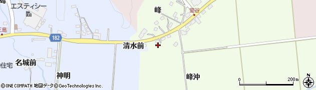 宮城県栗原市栗駒里谷峰12周辺の地図