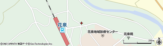 一関信用金庫花泉支店周辺の地図