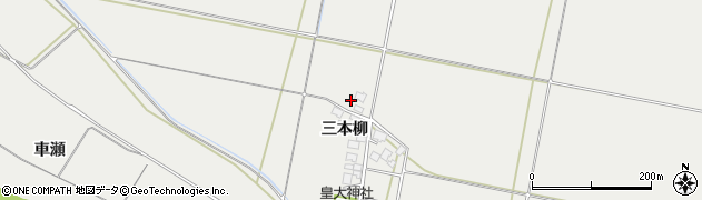 山形県酒田市広野三本柳151周辺の地図