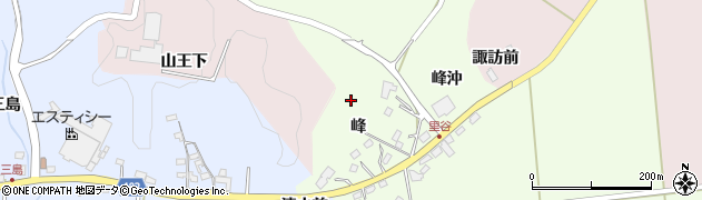 宮城県栗原市栗駒里谷峰37周辺の地図