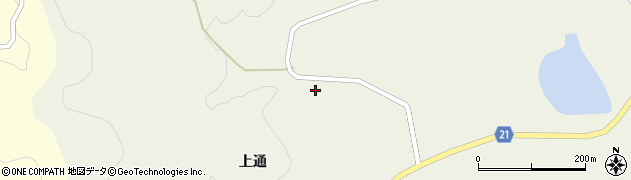 岩手県一関市花泉町日形上通49周辺の地図
