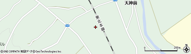 岩手県一関市花泉町花泉東鹿野周辺の地図