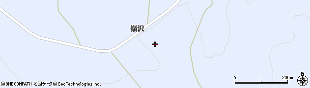 岩手県一関市藤沢町保呂羽嶺沢38周辺の地図