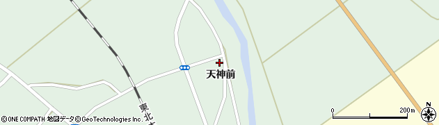 岩手県一関市花泉町花泉天神前25周辺の地図