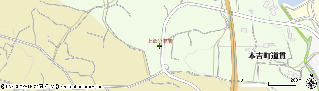 上郷分館前周辺の地図