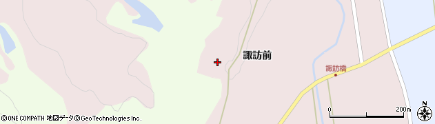 宮城県栗原市栗駒鳥沢（諏訪前）周辺の地図
