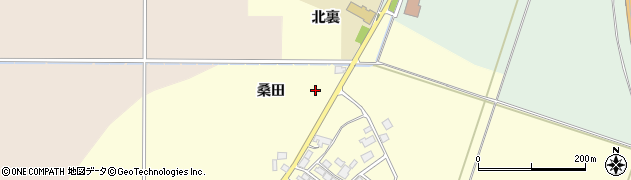 山形県庄内町（東田川郡）高田麦（桑田）周辺の地図
