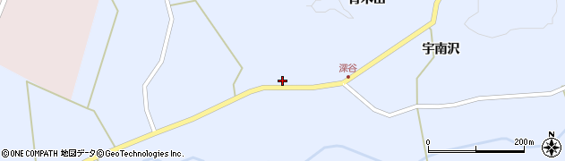 宮城県栗原市栗駒深谷日照田167周辺の地図