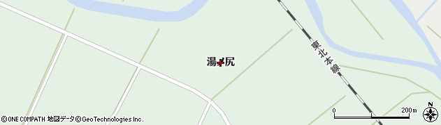 岩手県一関市花泉町花泉（湯ノ尻）周辺の地図