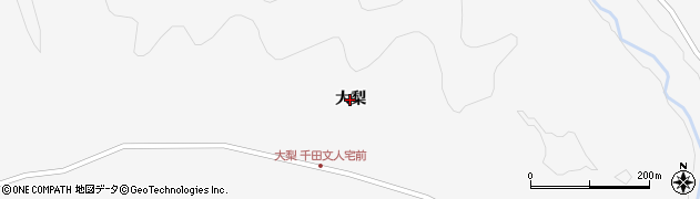 宮城県栗原市金成（大梨）周辺の地図
