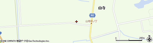 山形県酒田市山寺（弁財）周辺の地図