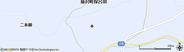 岩手県一関市藤沢町保呂羽平前周辺の地図