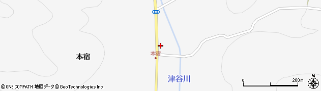 千厩警察署津谷川駐在所周辺の地図