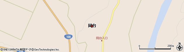 宮城県大崎市鳴子温泉鬼首（岡台）周辺の地図