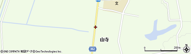 山形県酒田市山寺宅地周辺の地図
