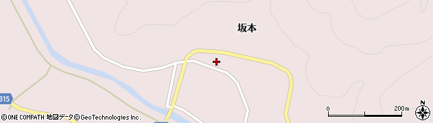 山形県酒田市山元坂本174周辺の地図