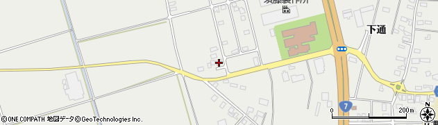 山形県酒田市広野末広37周辺の地図