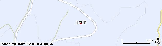 岩手県一関市藤沢町保呂羽上野平周辺の地図