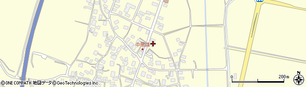 山形県酒田市黒森村中29-2周辺の地図