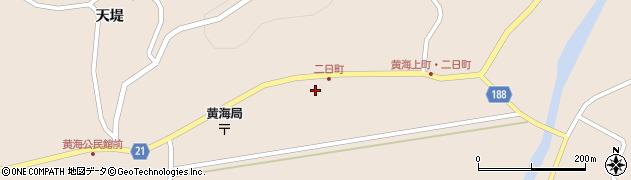 岩手県一関市藤沢町黄海（町裏）周辺の地図