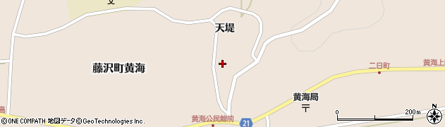 岩手県一関市藤沢町黄海天堤241周辺の地図